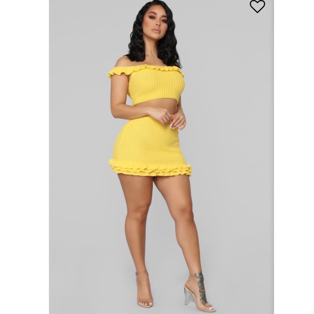 Ready For The Fun Sweater Skirt Set